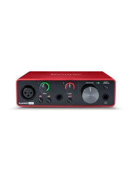 Focusrite Scarlett Solo 24-bit/192kHz - 3rd Generation USB Type-C Audio Interface